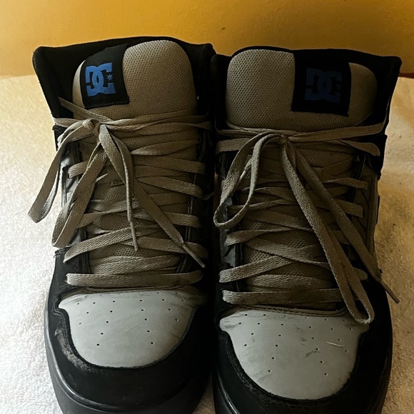 Men Dc Safety Steel Toe Shoes Sz 10